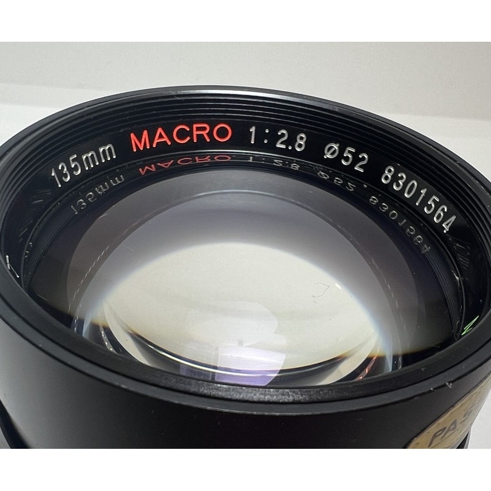 8301564 135mm f/2.8 MACRO 1:5 Minolta MD Mount Manual‎ Focus Lens Ø52mm Kalimar - Picture 6 of 8